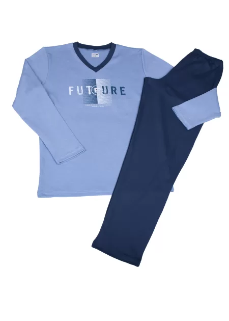 Мъжка пижама интерлог Future Златев 144 Син